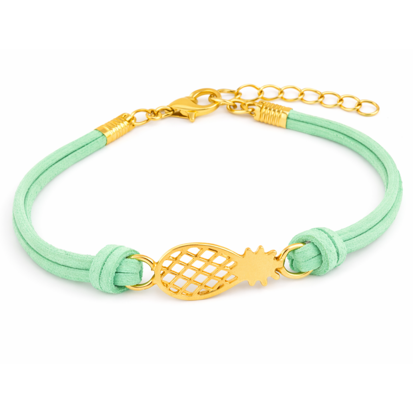 IVF Boss Pineapple Wishes Bracelet –  Sold Separately - Adjustable Cord Bracelet for IVF, Fertility, Adoption & Family Journeys