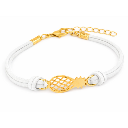 IVF Boss Pineapple Wishes Bracelet –  Sold Separately - Adjustable Cord Bracelet for IVF, Fertility, Adoption & Family Journeys