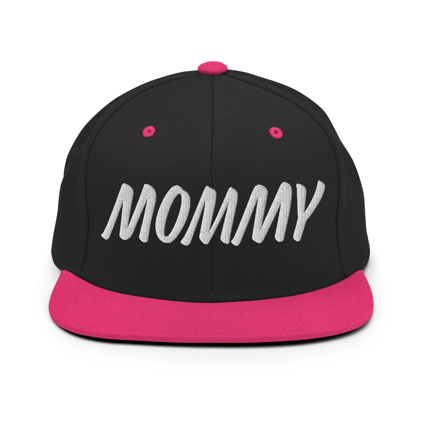 IVF Boss Mommy Snapback Hat – Embroidered Flat Brim Baseball Cap, Adjustable Fit for Moms & Moms-to-Be, Gift for Pregnancy Announcement, IVF Journey & Everyday Style