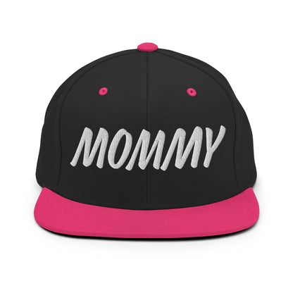 IVF Boss Mommy Snapback Hat – Embroidered Flat Brim Baseball Cap, Adjustable Fit for Moms & Moms-to-Be, Gift for Pregnancy Announcement, IVF Journey & Everyday Style