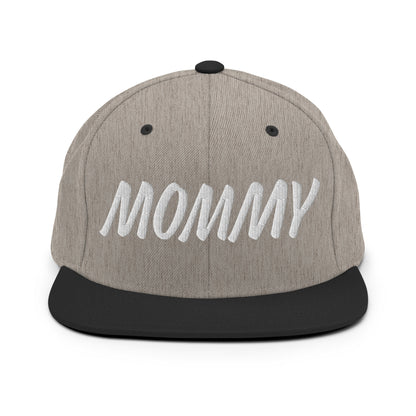 IVF Boss Mommy Snapback Hat – Embroidered Flat Brim Baseball Cap, Adjustable Fit for Moms & Moms-to-Be, Gift for Pregnancy Announcement, IVF Journey & Everyday Style