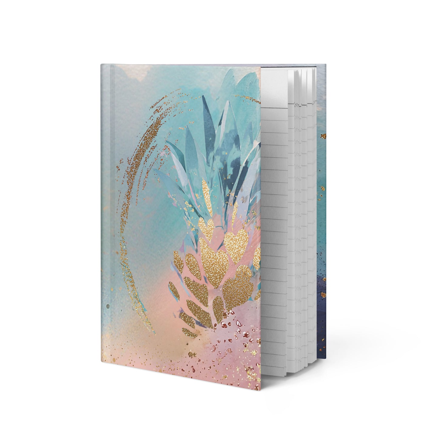 IVF Boss Pineapple Wishes Hardcover Journal: Matte Lined Notebook for IVF, Fertility, Adoption and Family Journeys