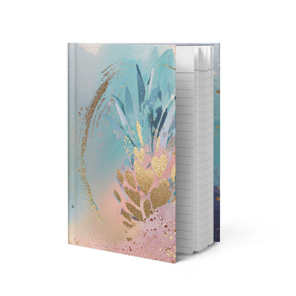 IVF Boss Pineapple Wishes Hardcover Journal: Matte Lined Notebook for IVF, Fertility, Adoption and Family Journeys