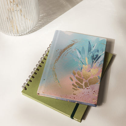 IVF Boss Pineapple Wishes Hardcover Journal: Matte Lined Notebook for IVF, Fertility, Adoption and Family Journeys