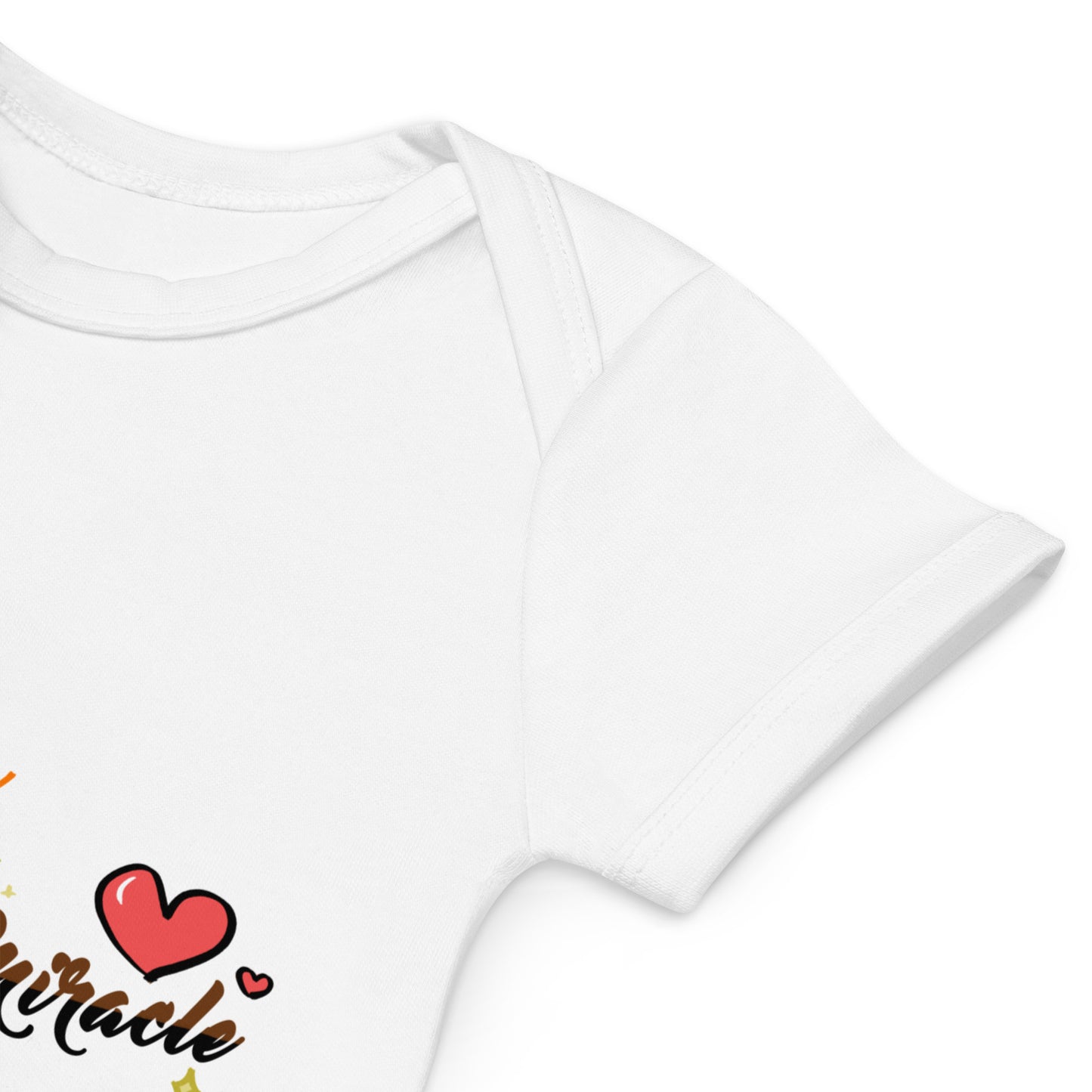 Little Miracle Organic Cotton Baby Bodysuit – IVF Baby Gift, Rainbow Baby Outfit, Pregnancy Announcement Onesie