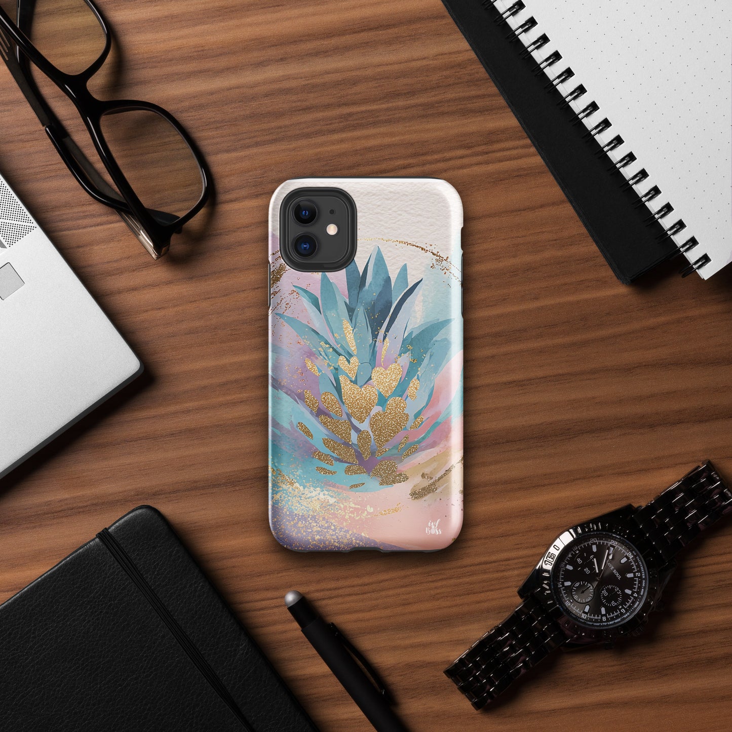 IVF Boss Pineapple Wishes Tough Case for iPhone®: Dual Layer Protective Phone Case with Pineapple Symbol for IVF, Fertility, Adoption and Family Journeys