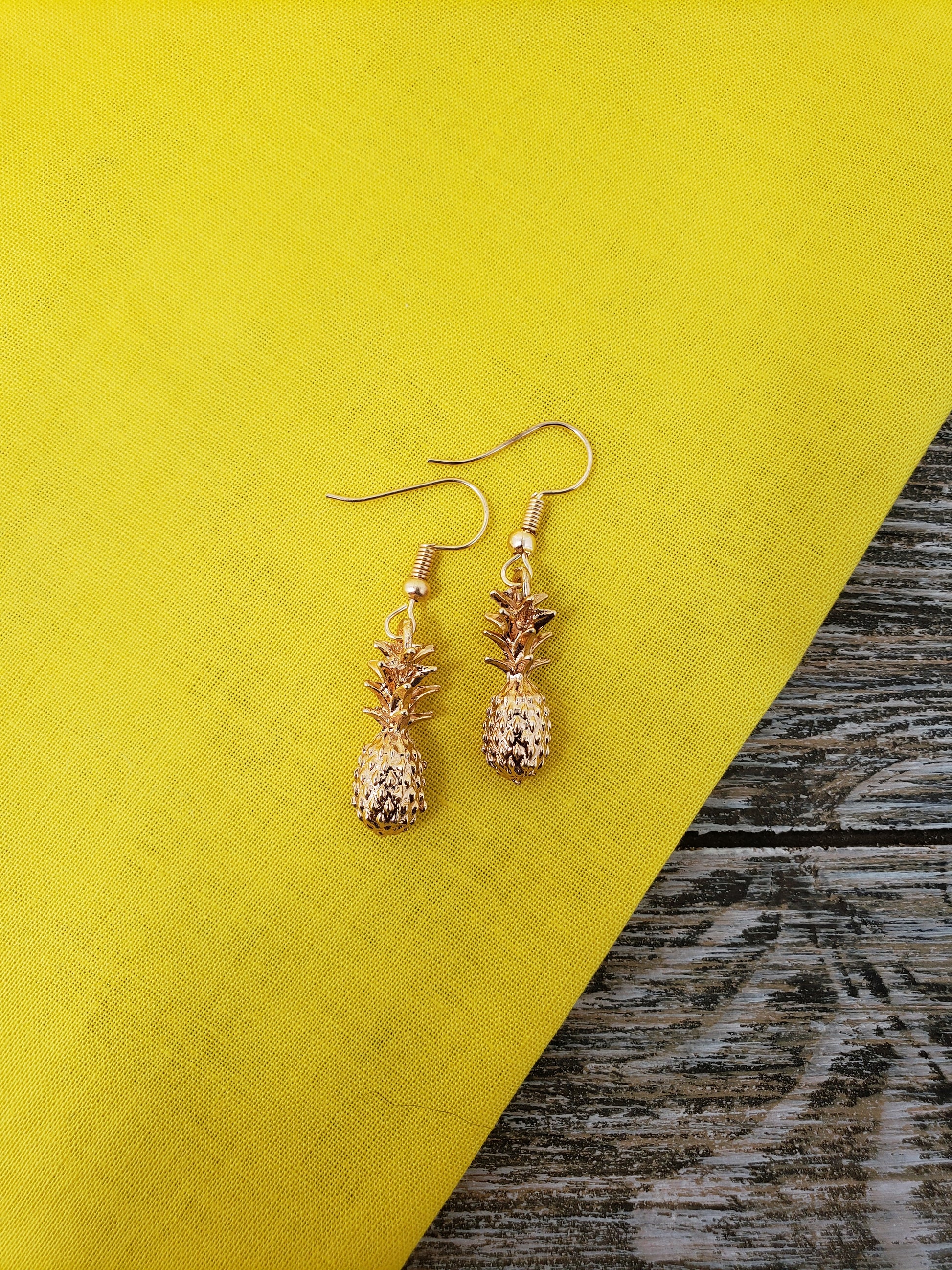 Pineapple earrings fertility gift