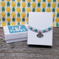 Handmade Lotus and Turquoise Stone Fertility Bracelet Gift